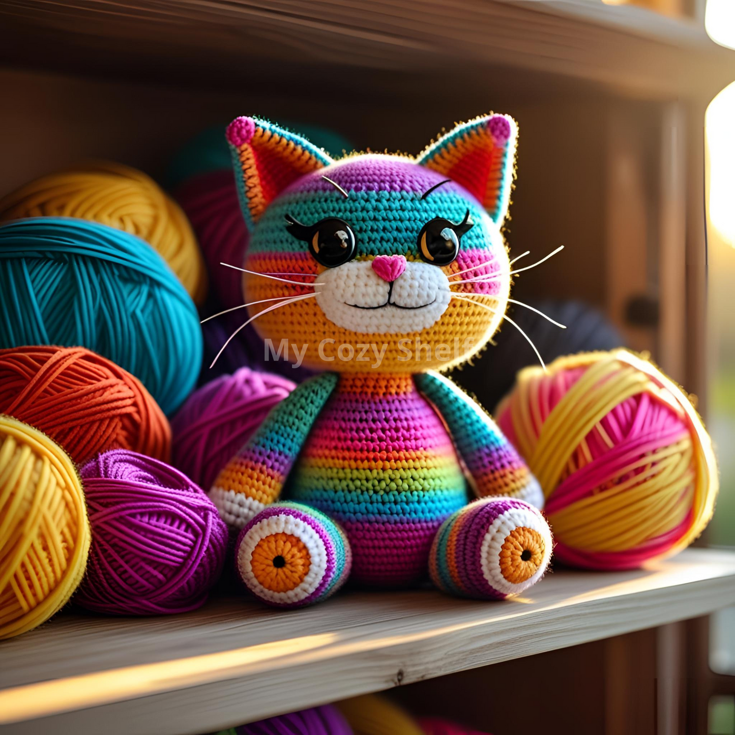 Collection Cats How to Crochet: Amigurumi Pattern PDF