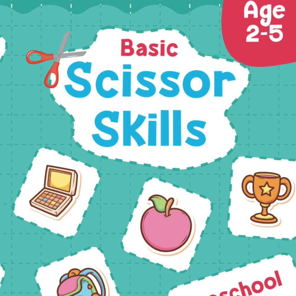 Scissor Skills Activity Book for Kids: Lines & Animals (PDF Printable)
