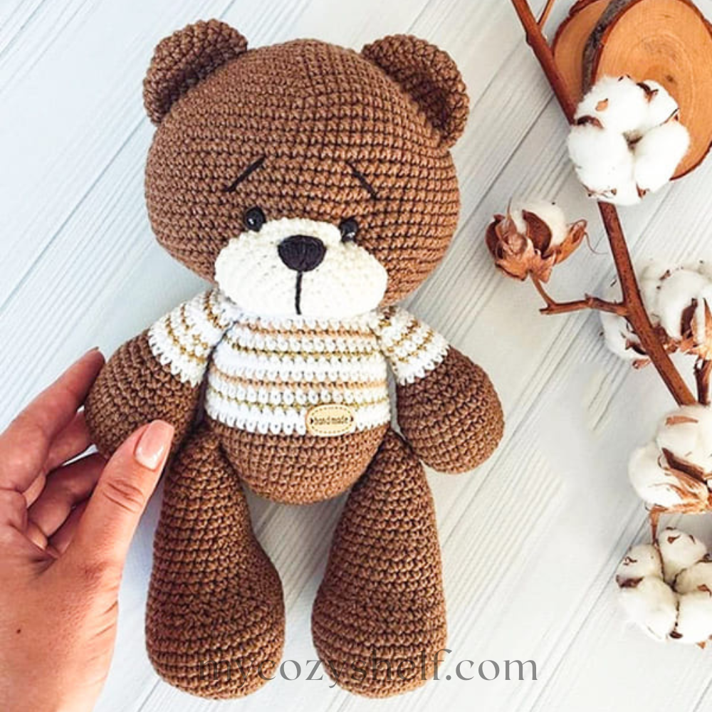 Crochet Adorable Teddy Toys: Step-by-Step Amigurumi Patterns (PDF Book)”