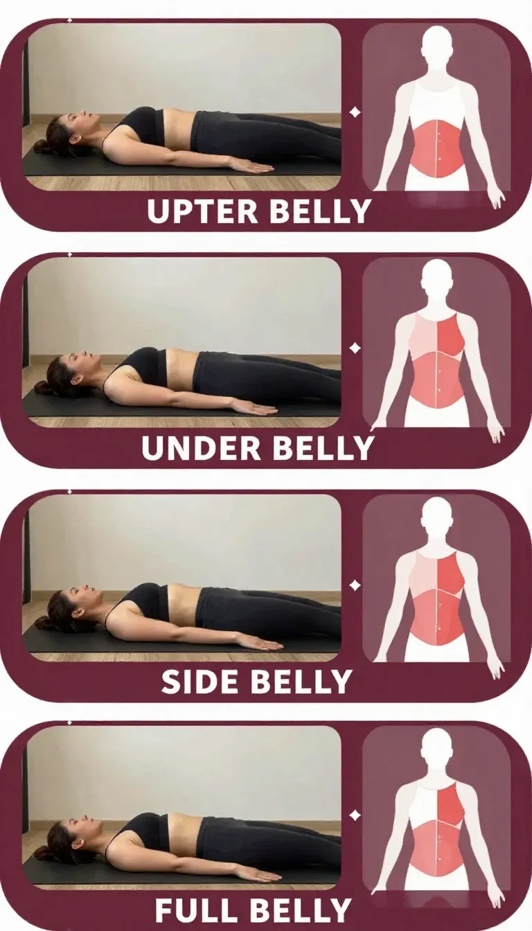 Person standing with confidence, showcasing a flat and toned belly.