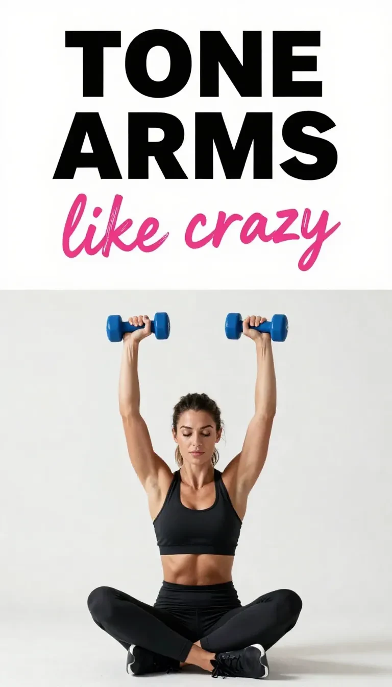A woman performing tricep dips on a bench to tone flabby arms.