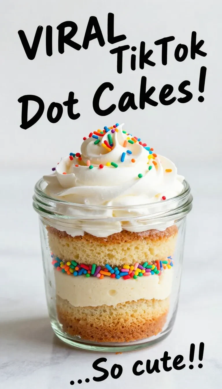 A close-up view of freshly baked dot cakes arranged on a wooden plate.