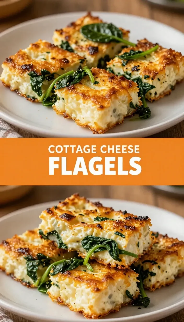 Freshly baked cottage cheese flagels served on a wooden cutting board.
