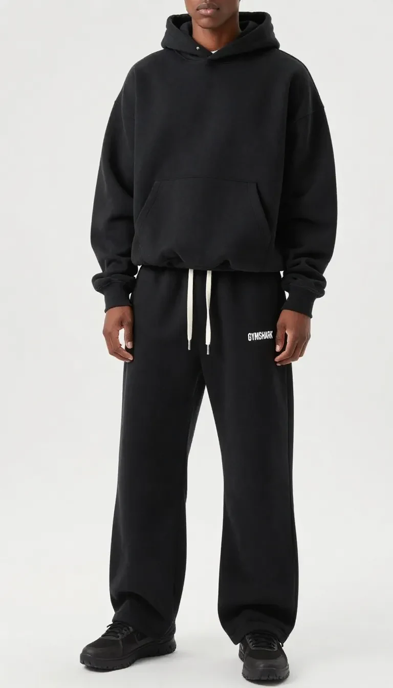 A person wearing an affordable gym outfit that looks expensive, showcasing a stylish and trendy design.