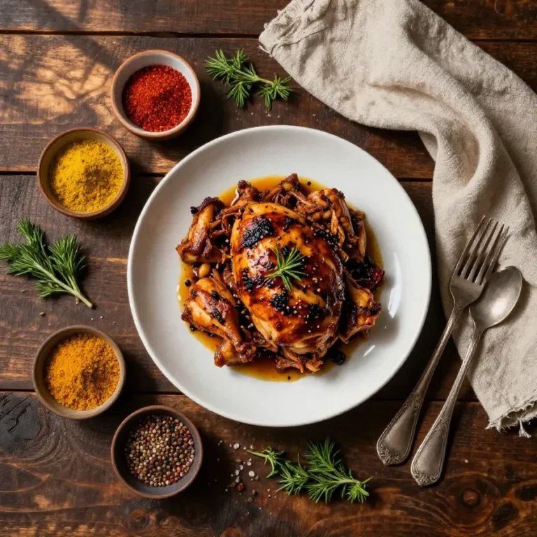 Crockpot BBQ Chicken Recipe for Juicy Pulled Chicken